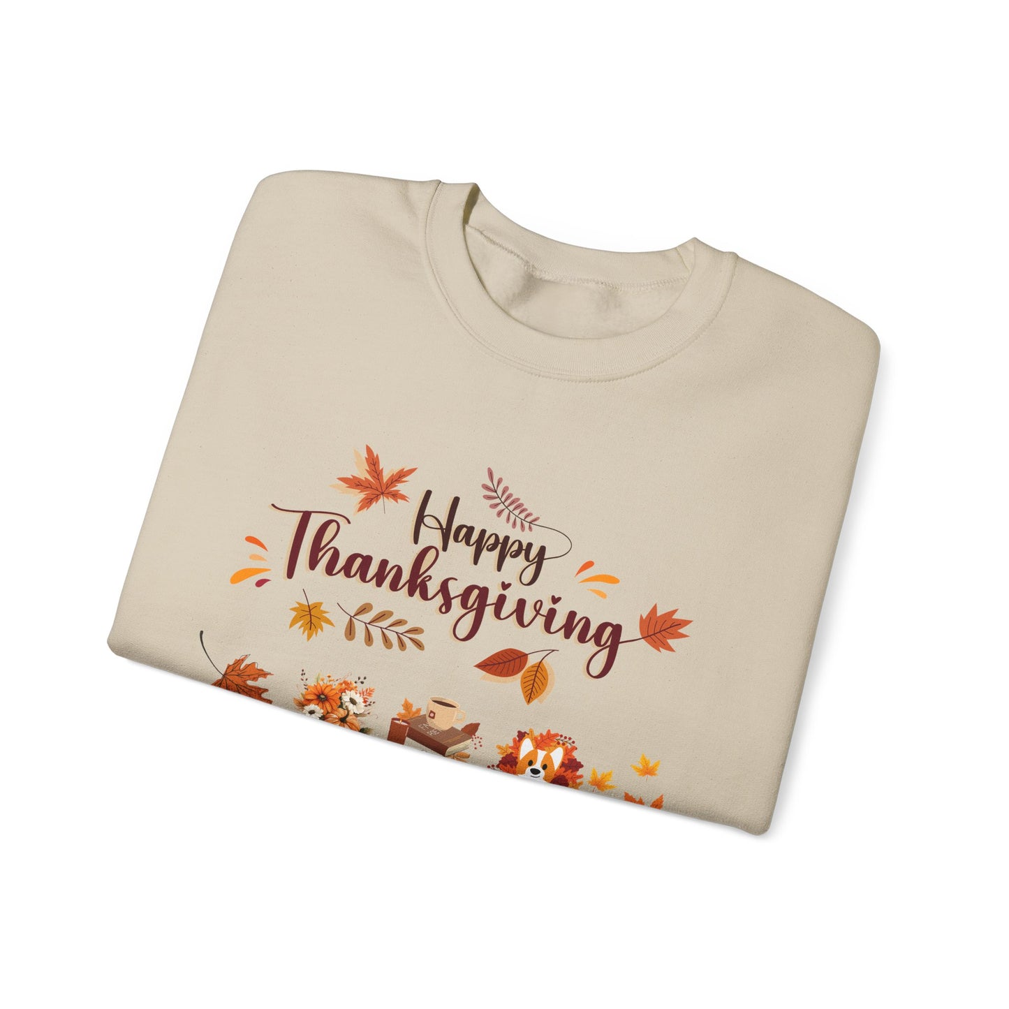 Happy Thanksgiving Crewneck Sweatshirt
