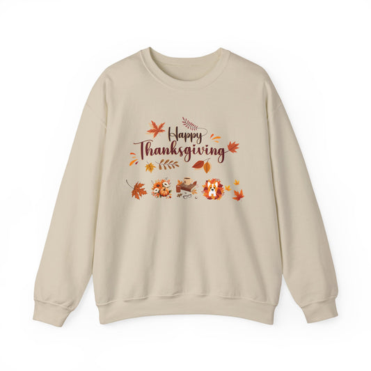 Happy Thanksgiving Crewneck Sweatshirt