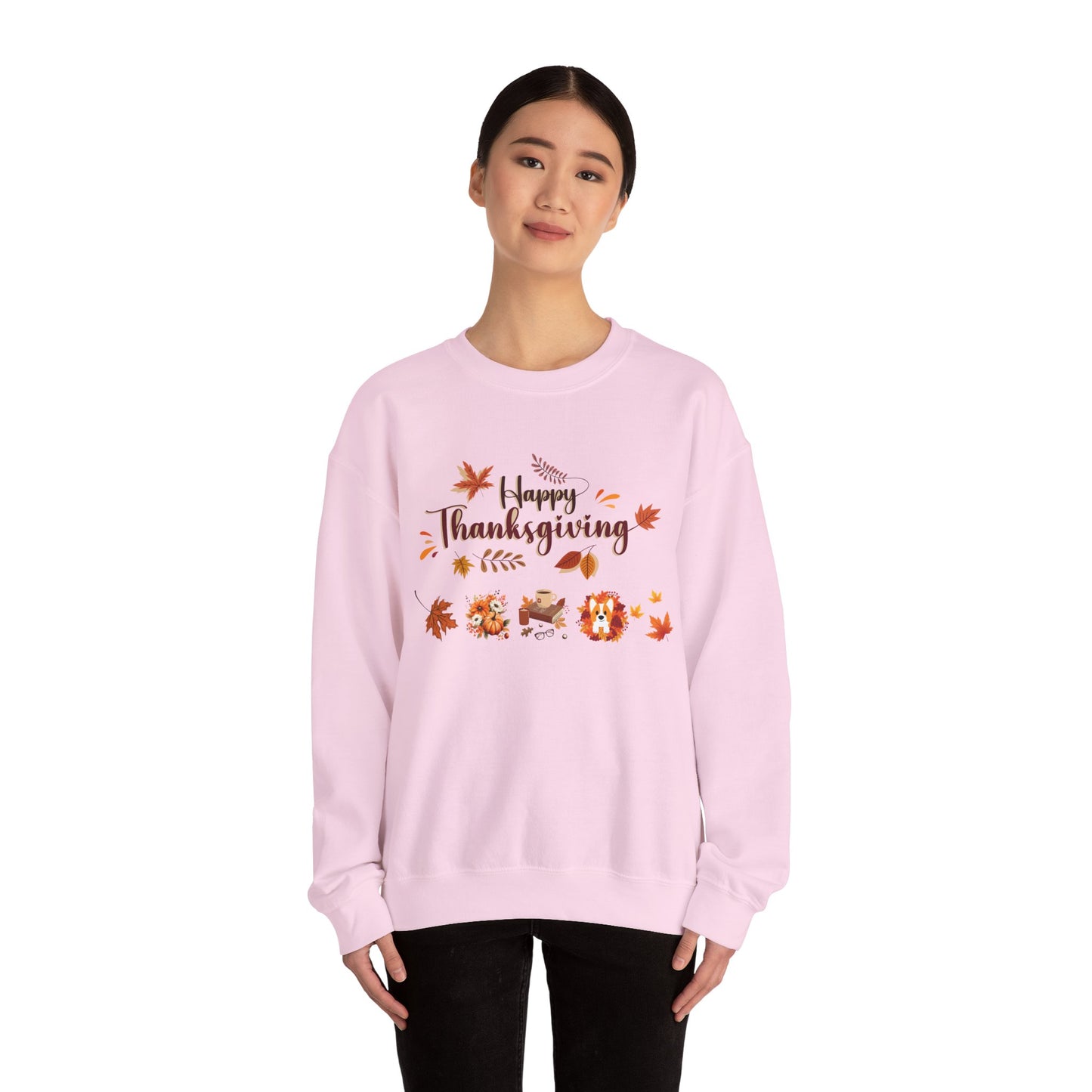 Happy Thanksgiving Crewneck Sweatshirt