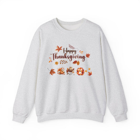 Happy Thanksgiving Crewneck Sweatshirt
