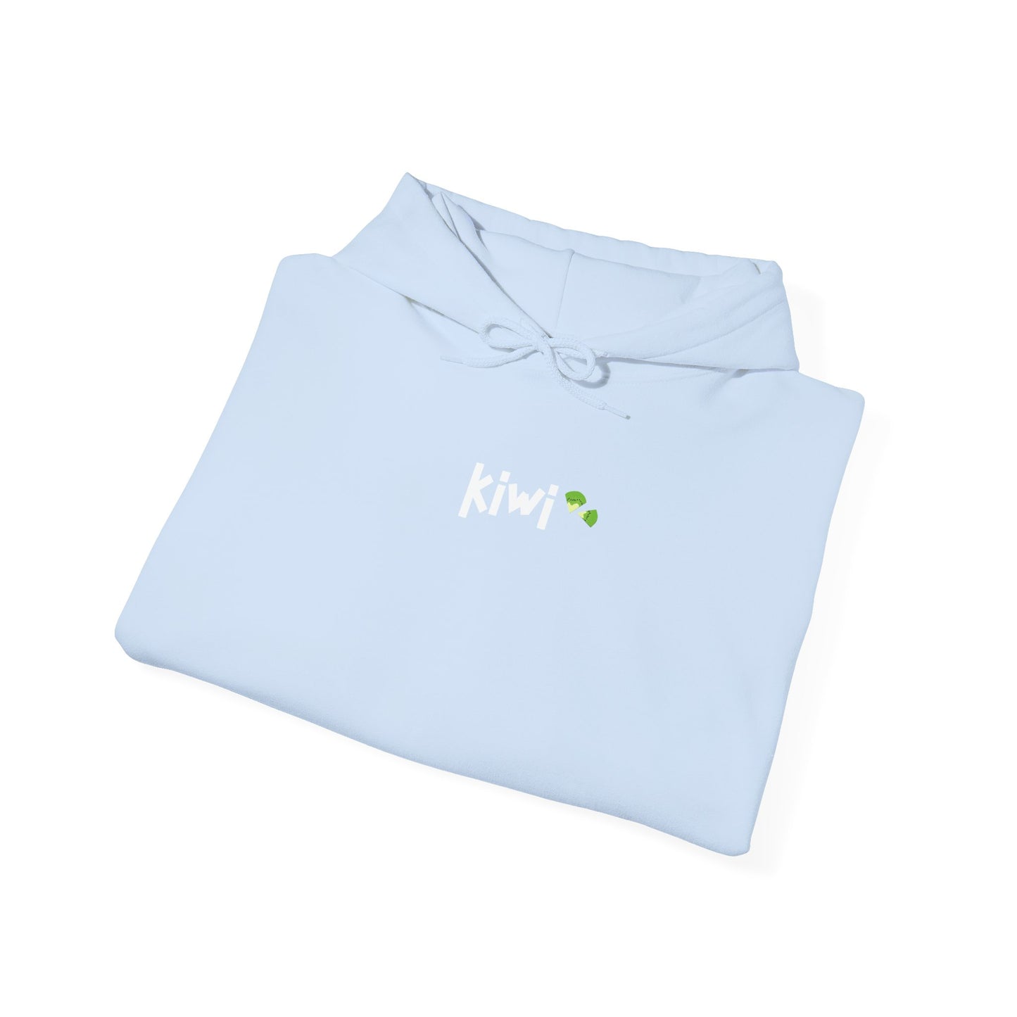 Kiwi Love Hooded Sweatshirt, Cozy Unisex Hoodie, Perfect for Gifts, Casual Wear, Spring Fashion, Comfortable Layering
