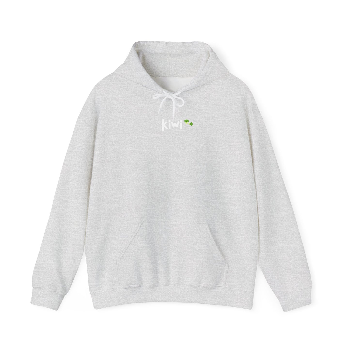 Kiwi Love Hooded Sweatshirt, Cozy Unisex Hoodie, Perfect for Gifts, Casual Wear, Spring Fashion, Comfortable Layering