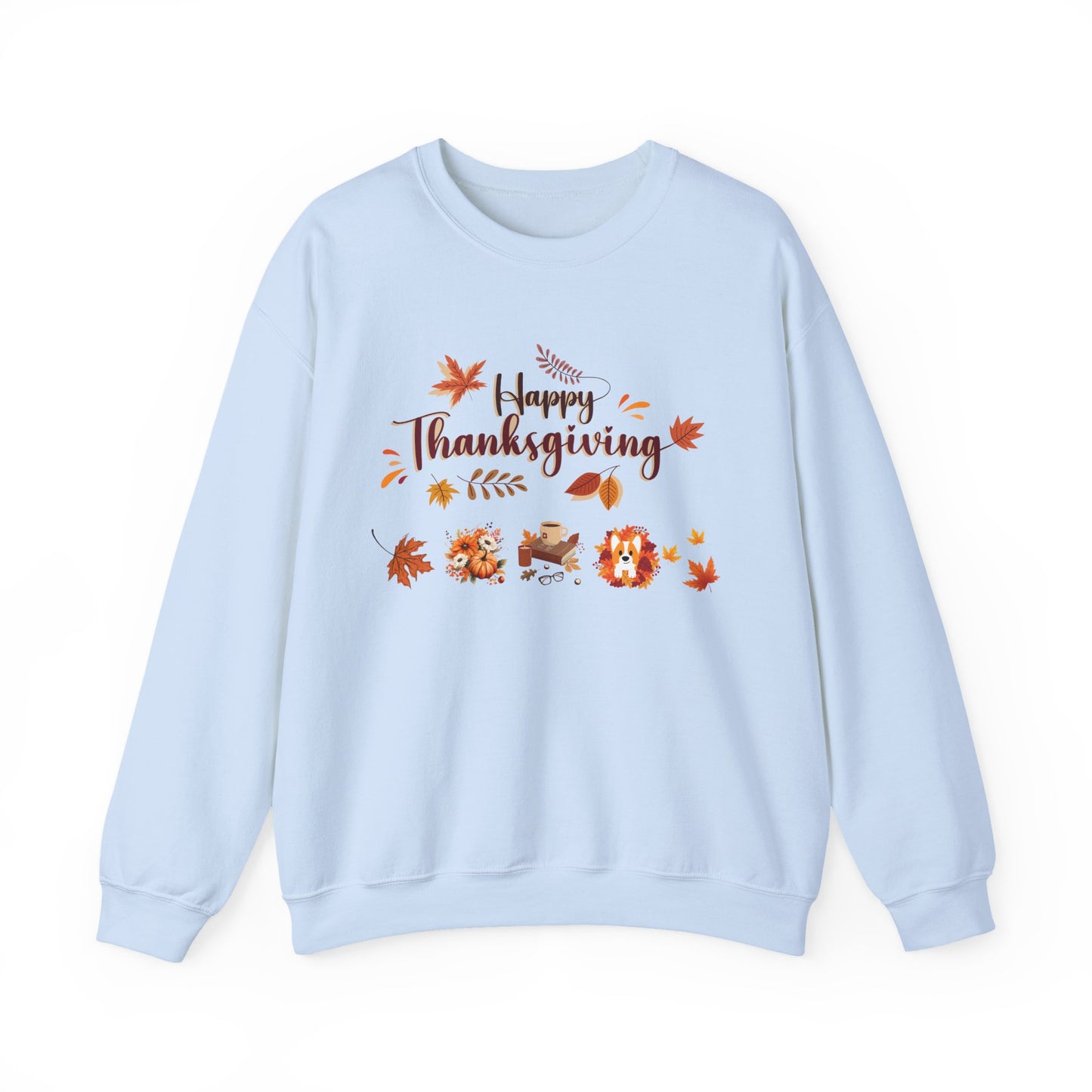 Happy Thanksgiving Crewneck Sweatshirt
