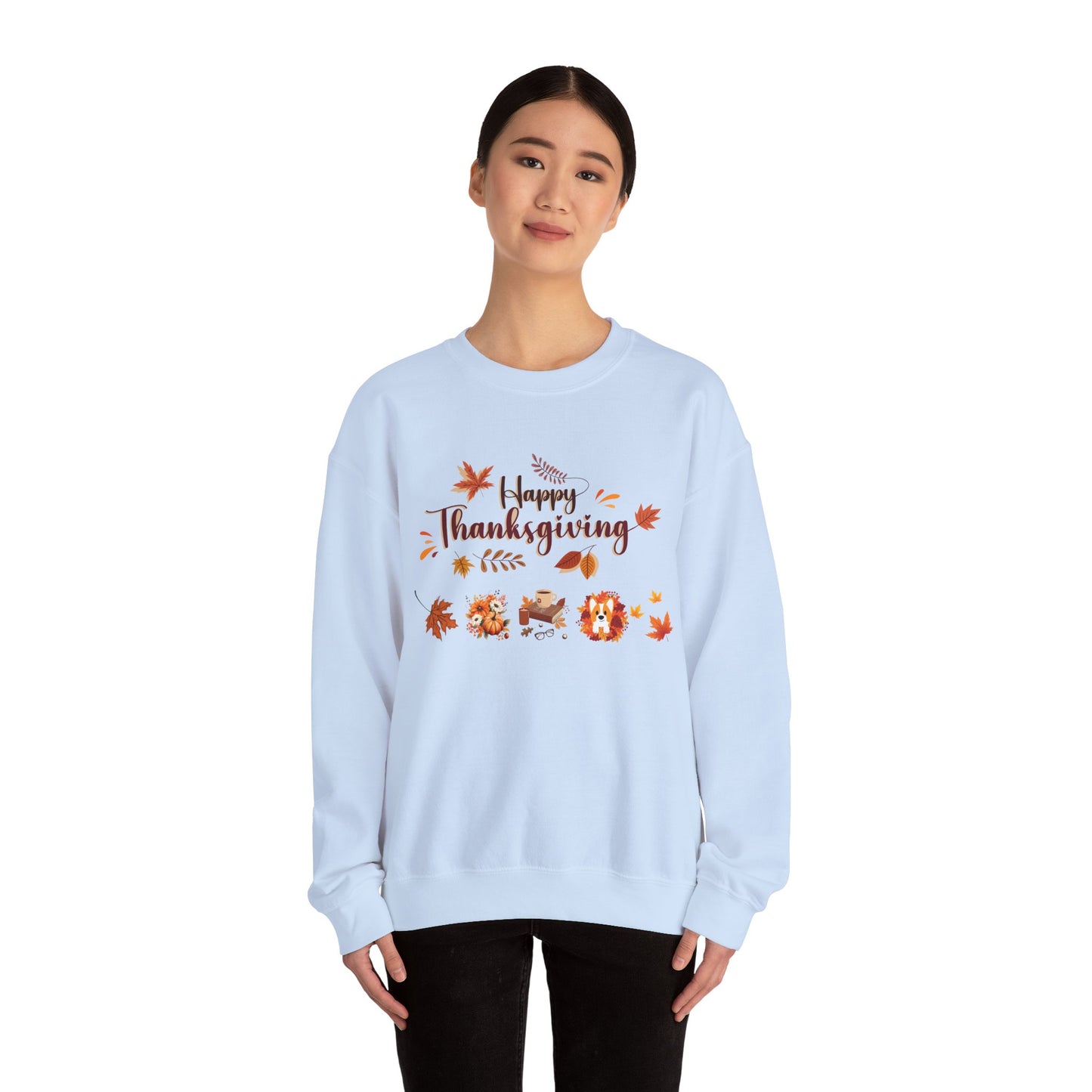Happy Thanksgiving Crewneck Sweatshirt