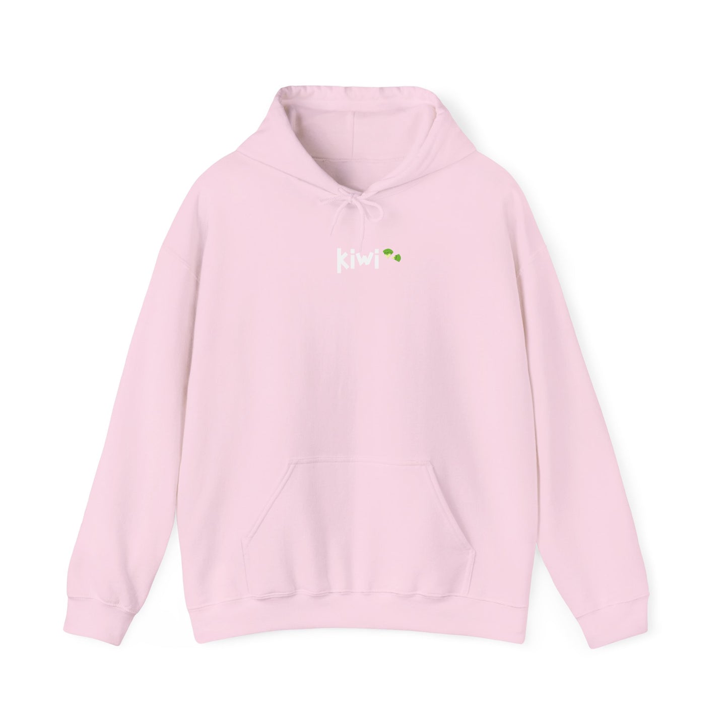 Kiwi Love Hooded Sweatshirt, Cozy Unisex Hoodie, Perfect for Gifts, Casual Wear, Spring Fashion, Comfortable Layering