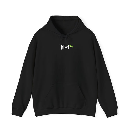 Kiwi Love Hooded Sweatshirt, Cozy Unisex Hoodie, Perfect for Gifts, Casual Wear, Spring Fashion, Comfortable Layering