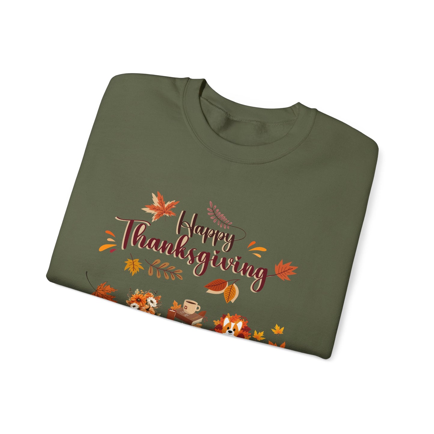 Happy Thanksgiving Crewneck Sweatshirt